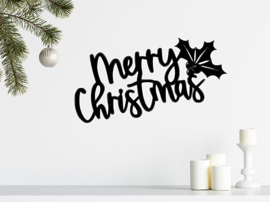 Merry Christmas Lettering